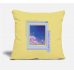 Vaporwave Anime Egirl Eboy Retrowave Japan Emo Washed Yellow Pillow